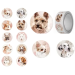 Dog Portrait Stickers assorted